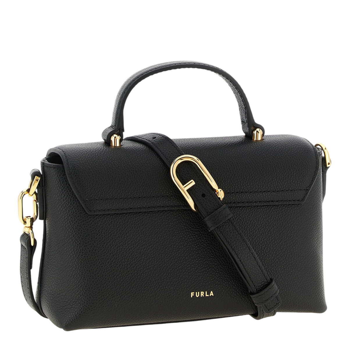 Furla Moonlight Bolso de Mano Negro