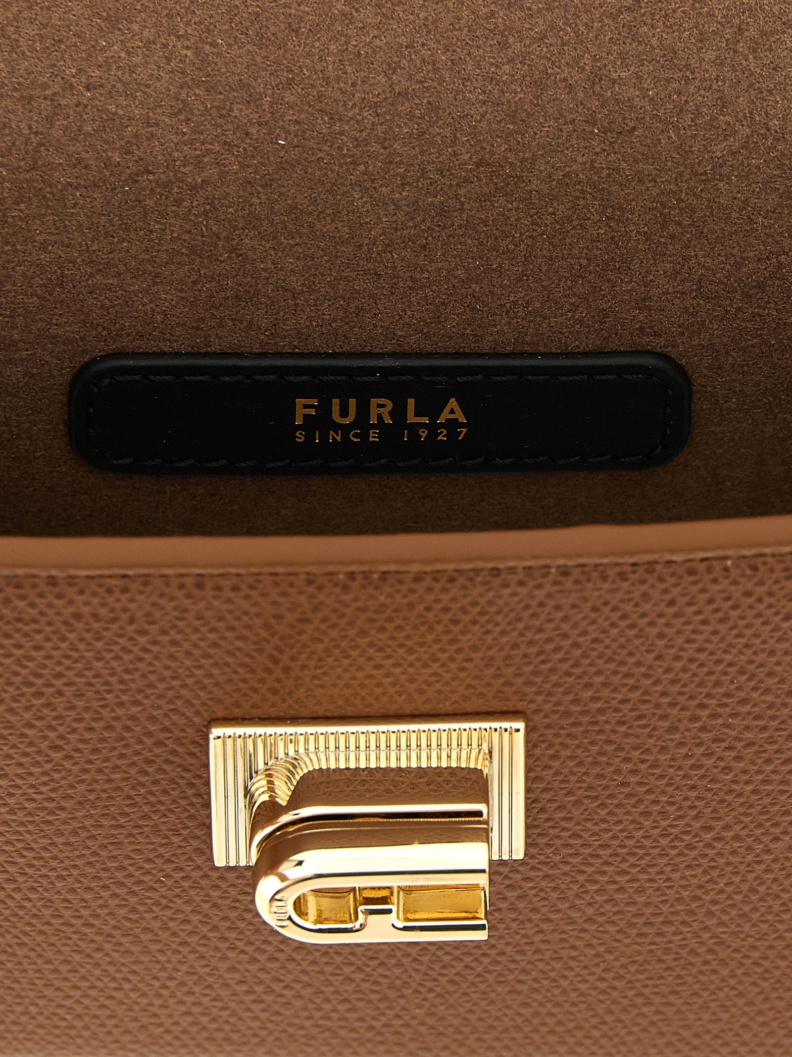 Furla Brown 1927 Mini Crossbody Bag