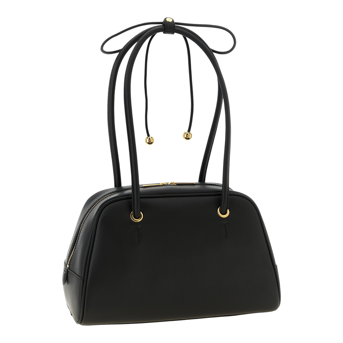 Furla Poppy M Handbag Floral Black