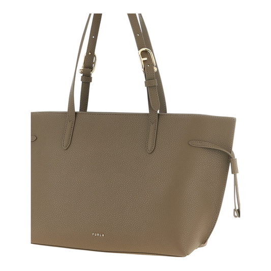 Furla Ava M Tote Bag Gray