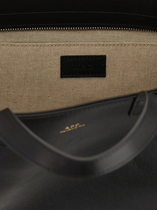 A.P.C. Le Drummer Tote Bag Black