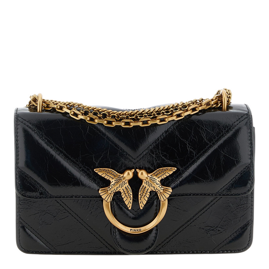 PINKO Love Bag Bolso Bandolera Negro