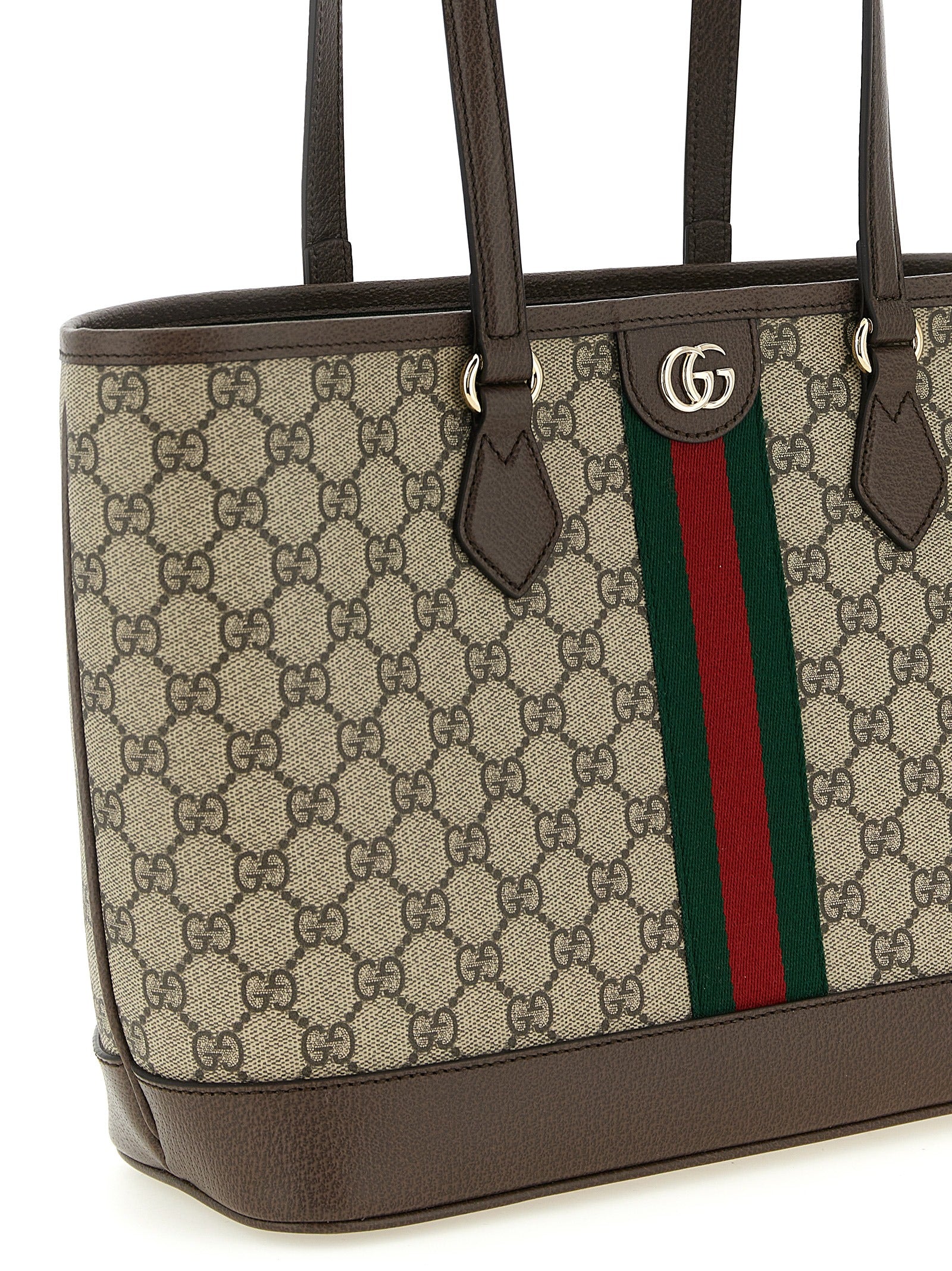 Gucci Brown Ophidia Tote Bag