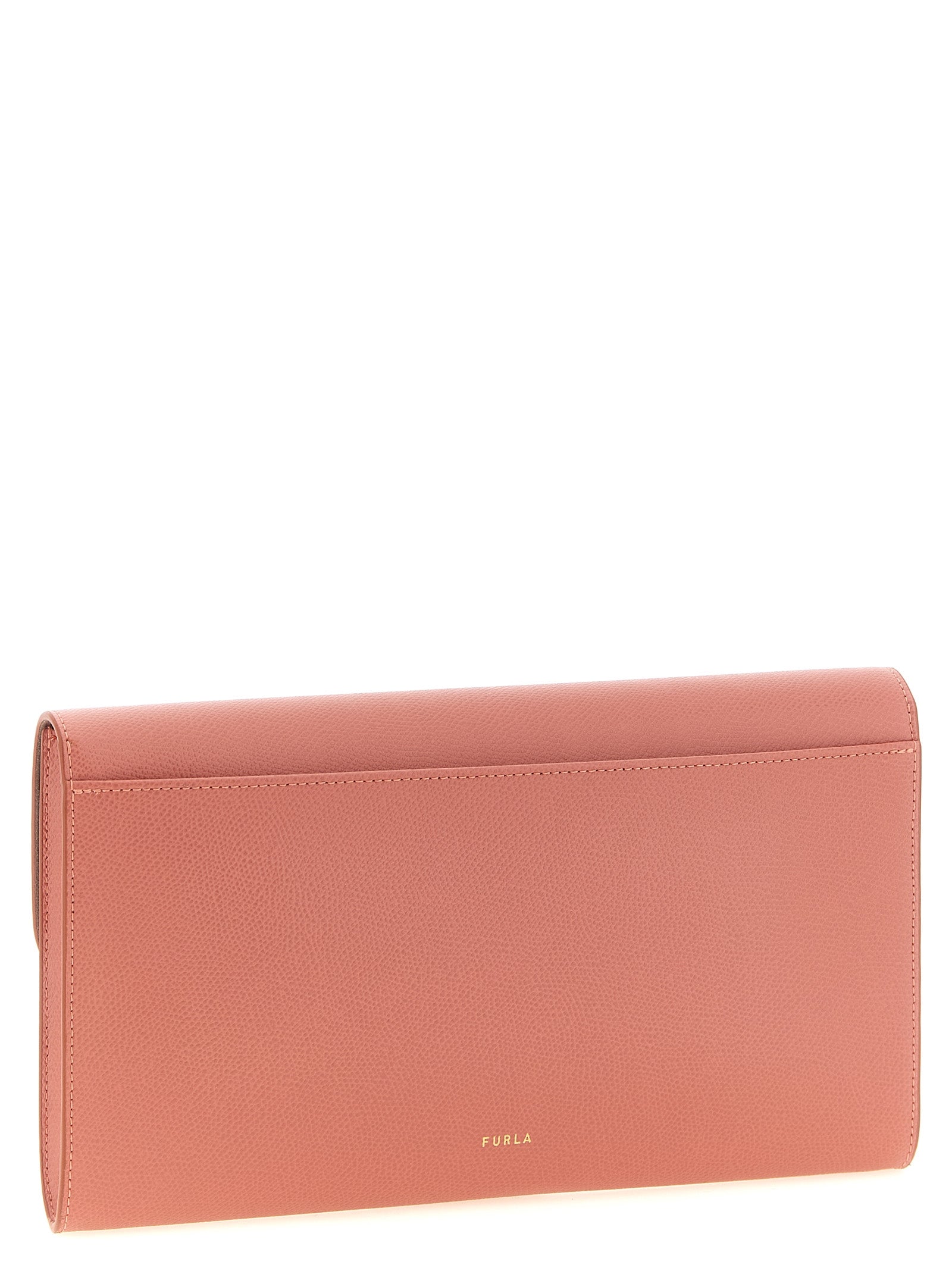 Furla Pink  Iride Clutch Bag