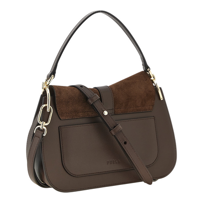 Furla Flow M Handbag Brown