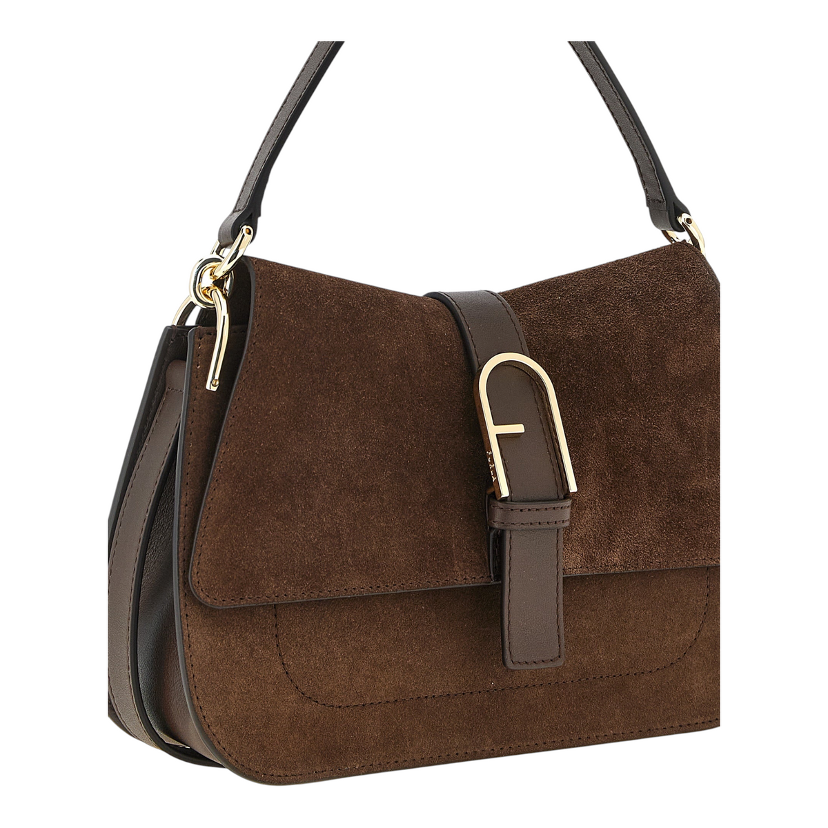 Furla Flow M Handbag Brown
