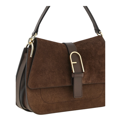 Furla Flow M Handbag Brown