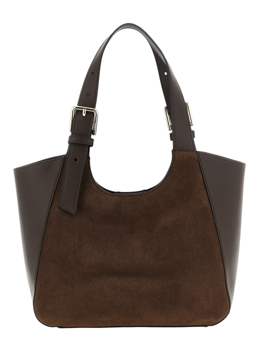 Furla Dora S Tote Bag Brown