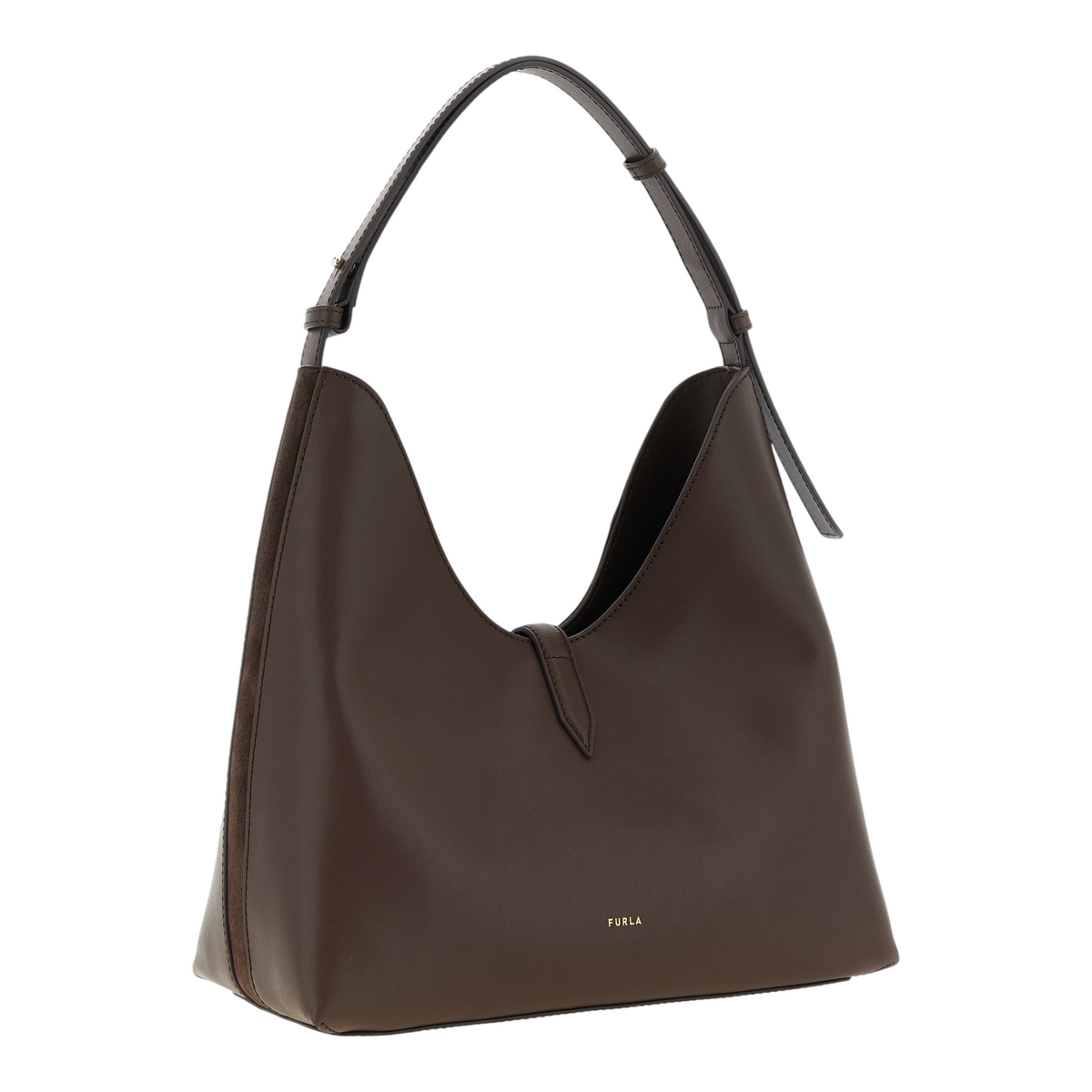 Furla Goccia M Bolso Hobo Marrón