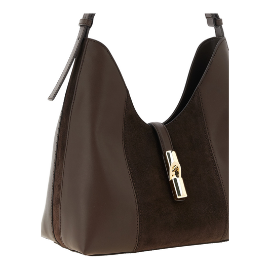 Furla Goccia M Hobo Bag Brown