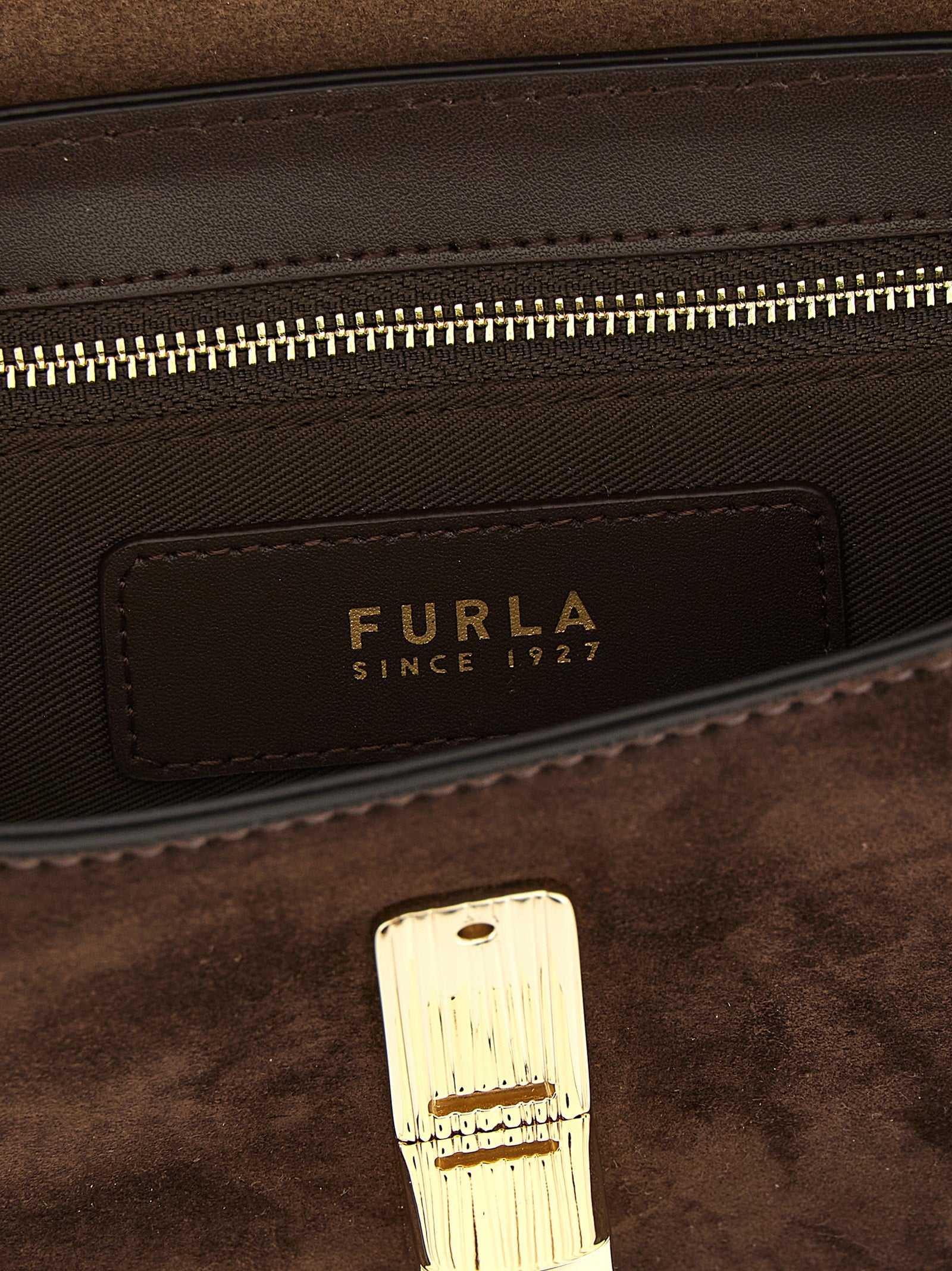 Furla Brown Iride S Crossbody Bag