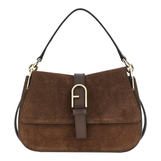 Furla Flow Mini Handbag Brown