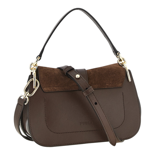 Furla Flow Mini Handbag Brown