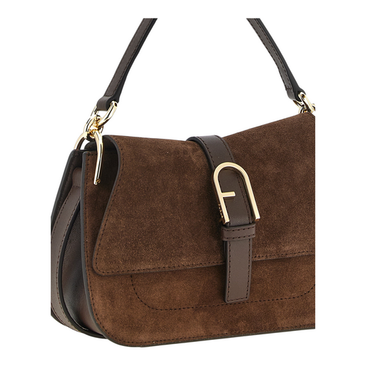 Furla Flow Mini Handbag Brown