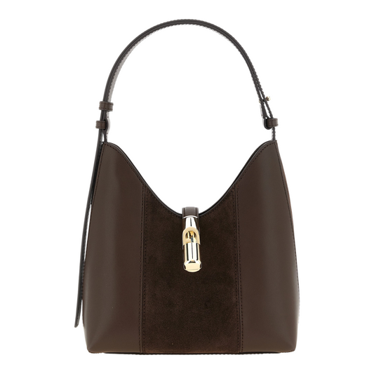 Furla Goccia S Shoulder Bag Brown