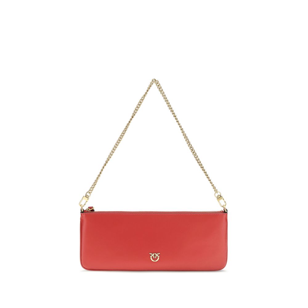 PINKO Pink Horizontal Flat Shoulder Bag