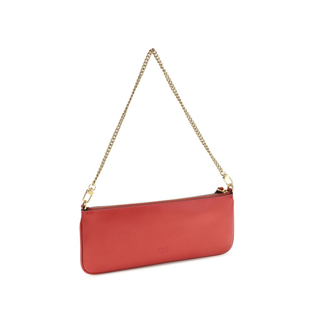 PINKO Pink Horizontal Flat Shoulder Bag