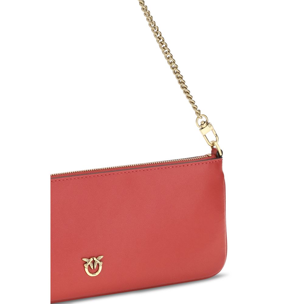 PINKO Pink Horizontal Flat Shoulder Bag