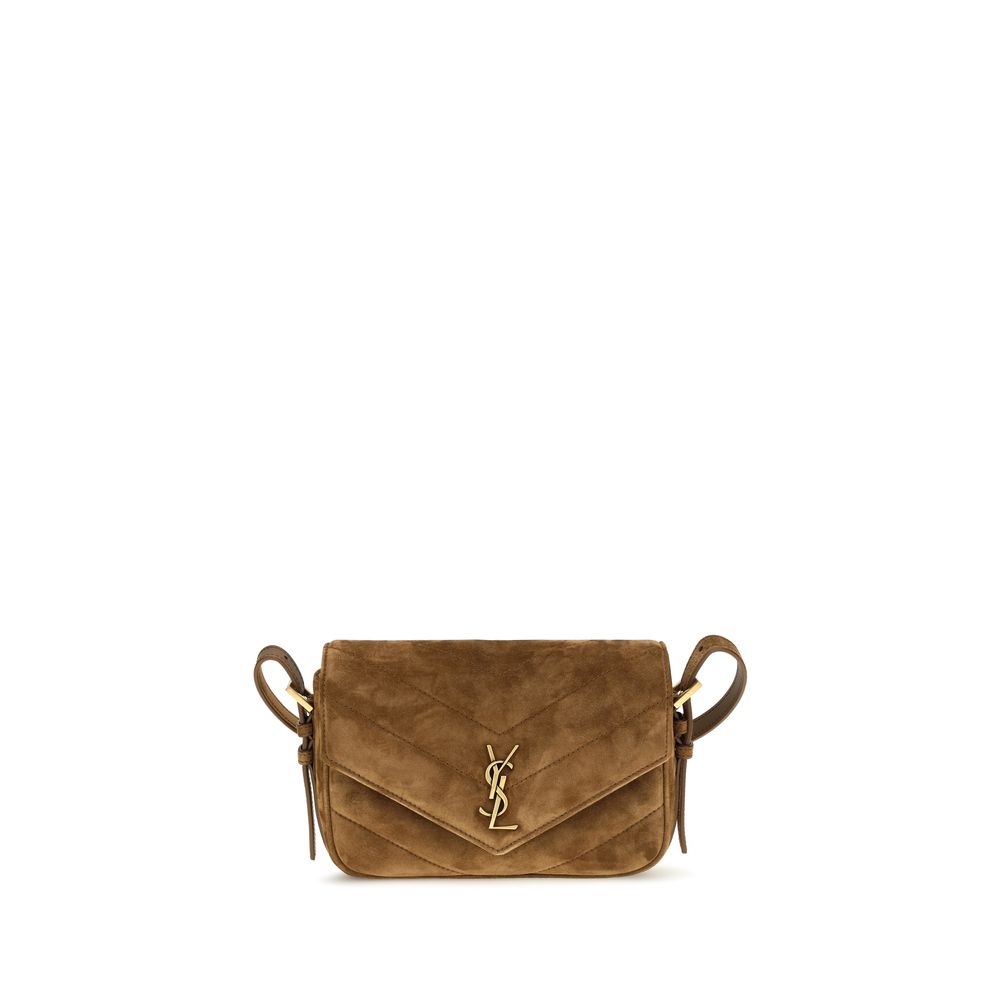 Saint Laurent Brown  Small LouLou  Shoulder Bag