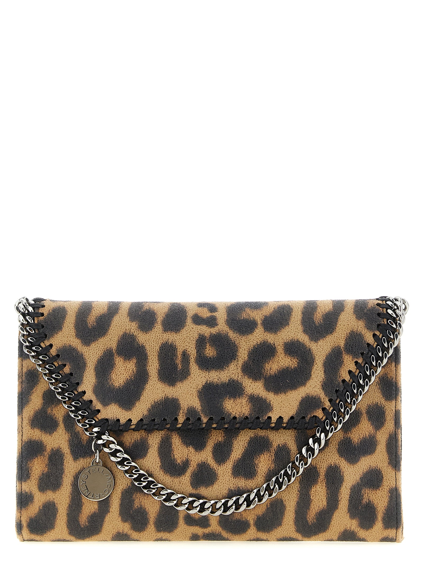 Stella McCartney Brown Falabella Clutch Bag