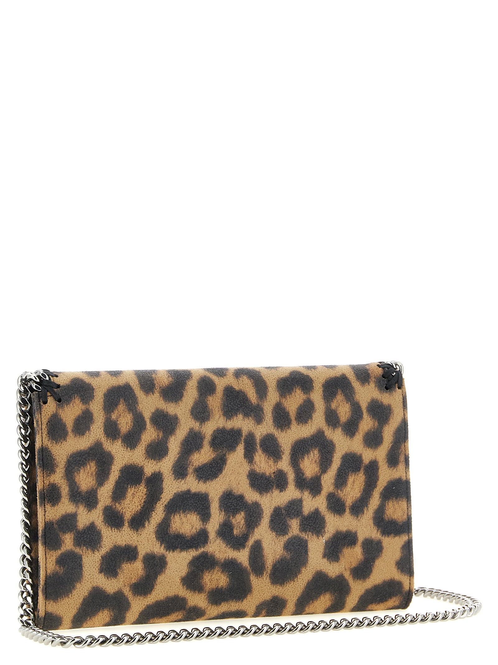 Stella McCartney Brown Falabella Clutch Bag