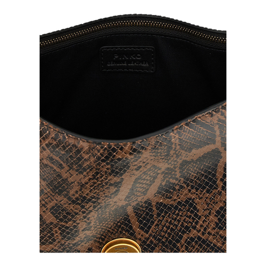 PINKO Love One Light Bolso de Mano Animal Print
