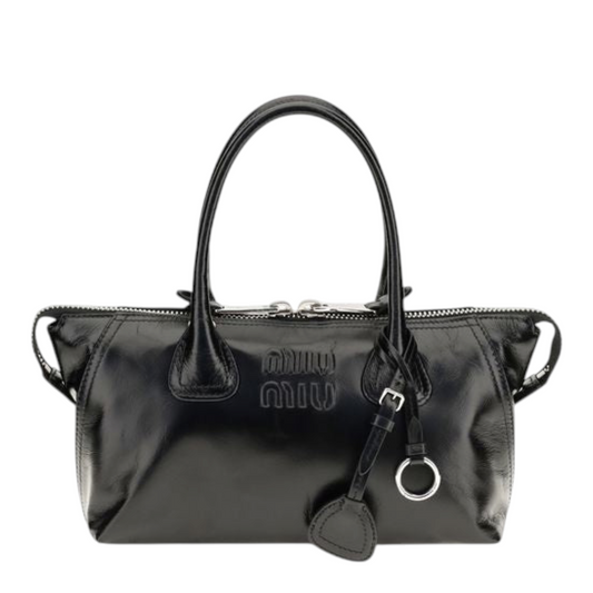 Miu Miu Glossy Leather Handbag