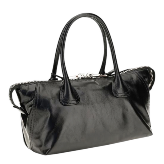 Miu Miu Glossy Leather Handbag