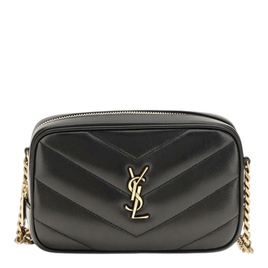 Saint Laurent LouLou Shoulder Bag Black