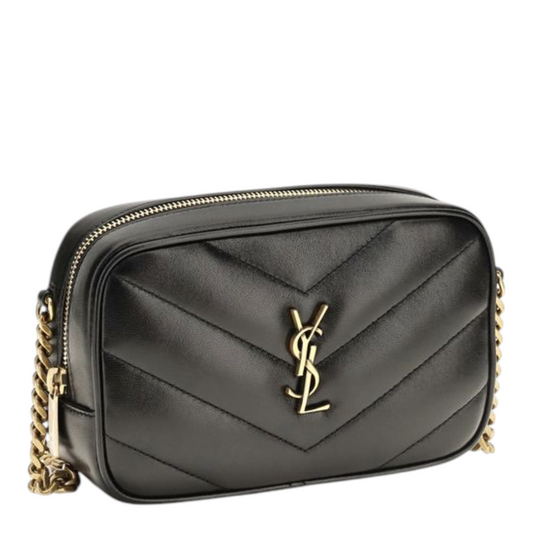 Saint Laurent LouLou Shoulder Bag Black