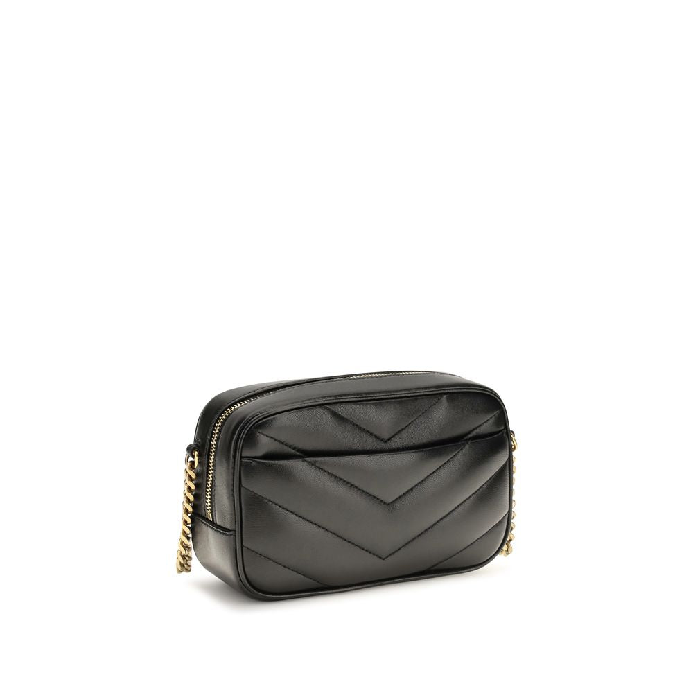 Saint Laurent Black LouLou Shoulder Bag