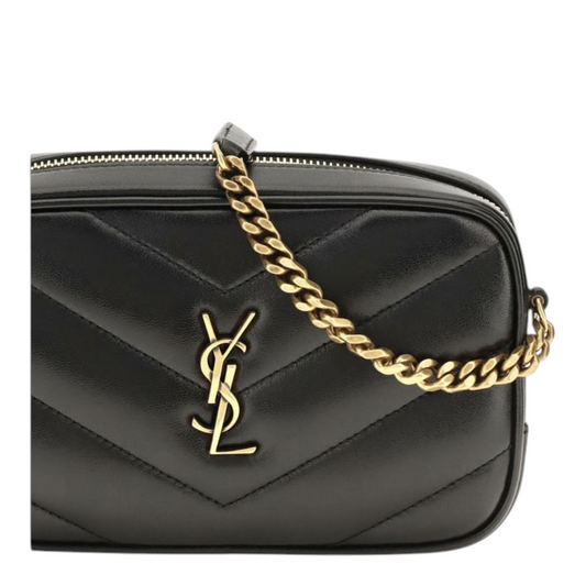 Saint Laurent LouLou Shoulder Bag Black