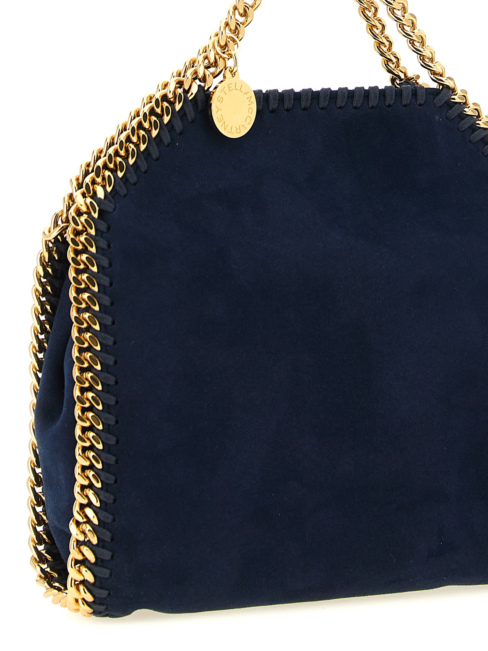 Stella McCartney Blue  Falabella Tiny Crossbody Bag