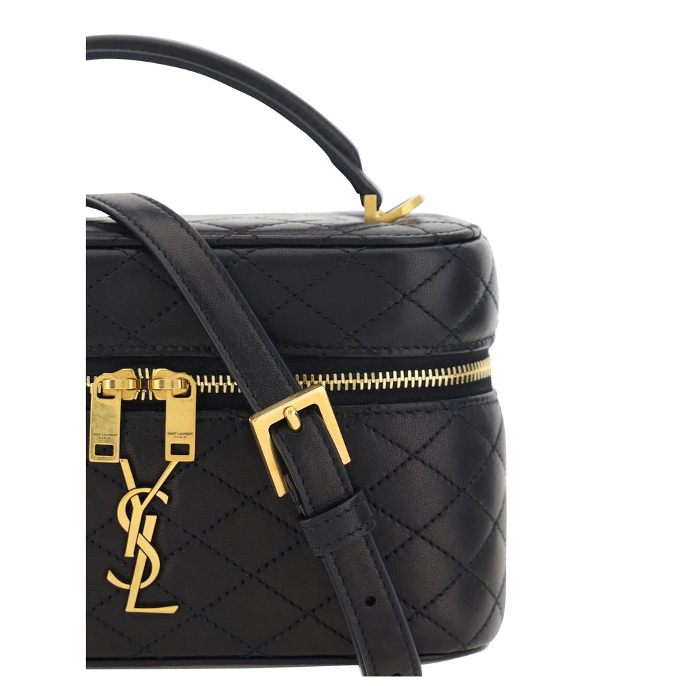 Saint Laurent Black  Vanity Gaby Handbag