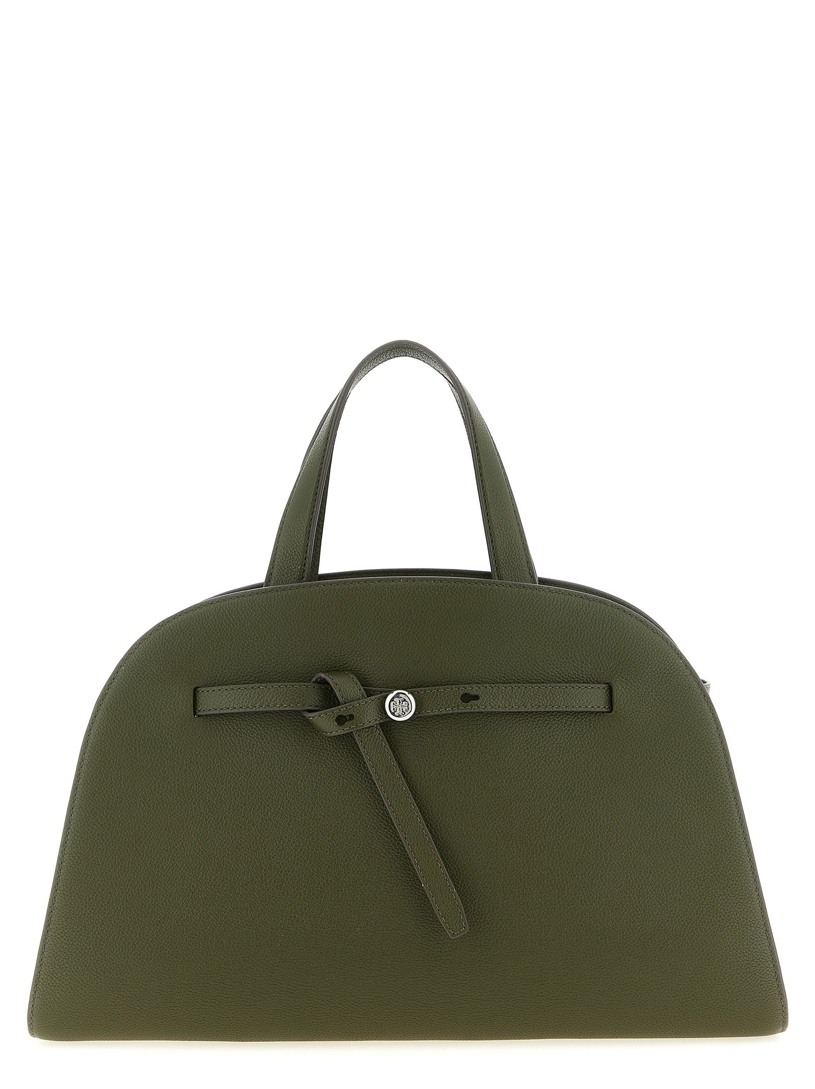 Tory Burch Green Romy Top Case Handbag