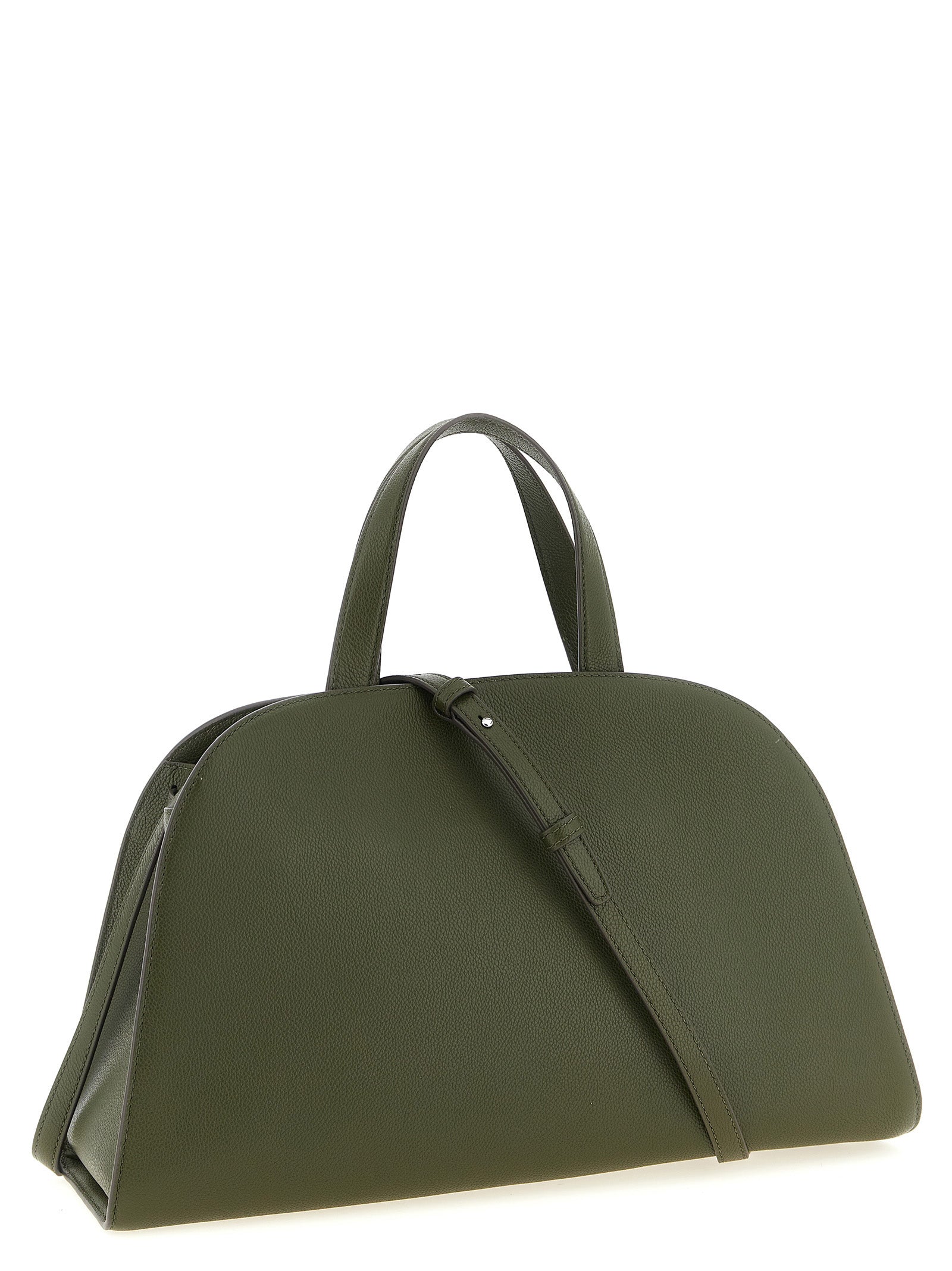 Tory Burch Green Romy Top Case Handbag