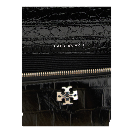 Tory Burch Charlie Vanity Case Crossbody Bag Black