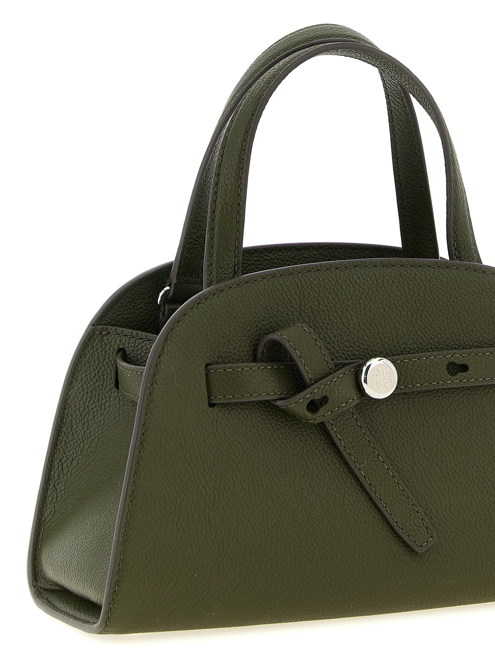 Tory Burch Brown  Romy Small Trunk  Crossbody Bag