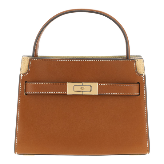 Tory Burch Lee Radziwill Petite Crossbody Bag Brown