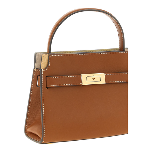 Tory Burch Lee Radziwill Petite Crossbody Bag Brown