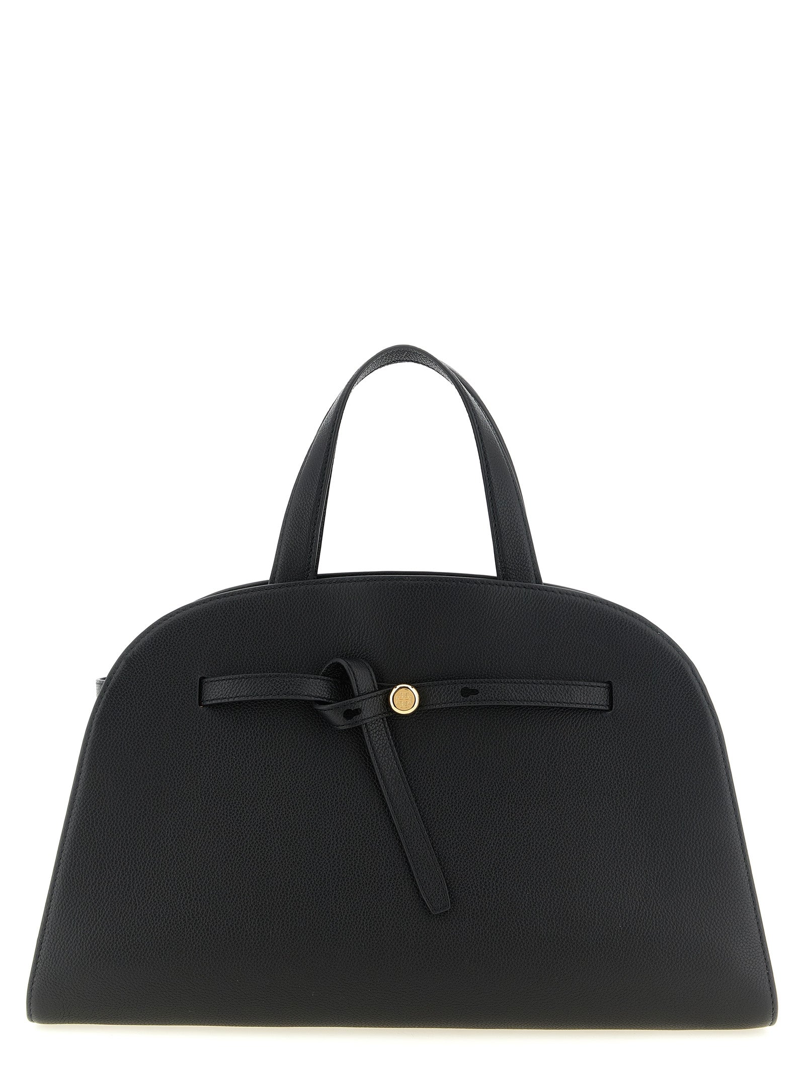 Tory Burch Black  Romy Trunk Crossbody Bag