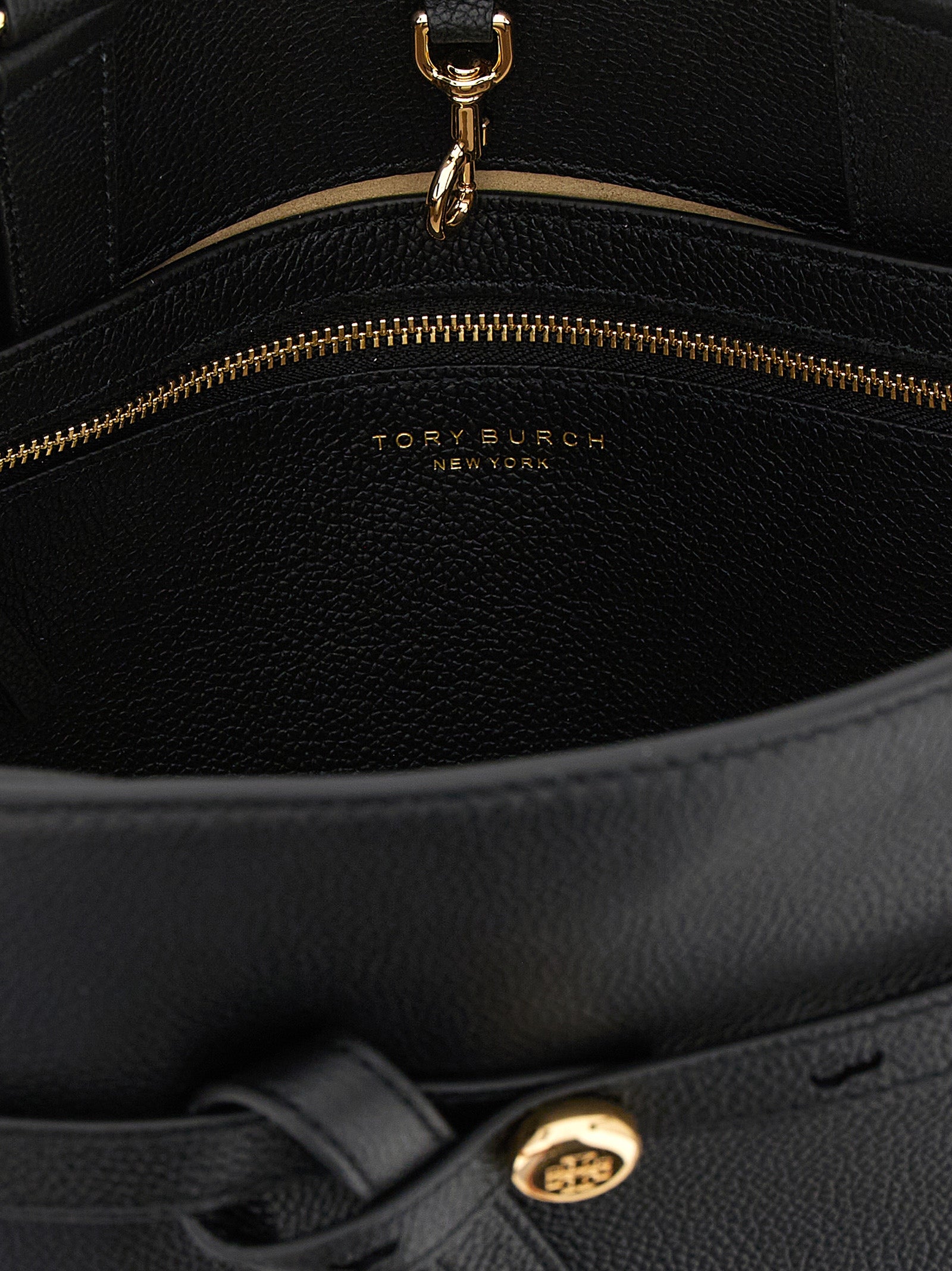Tory Burch Black  Romy Trunk Crossbody Bag