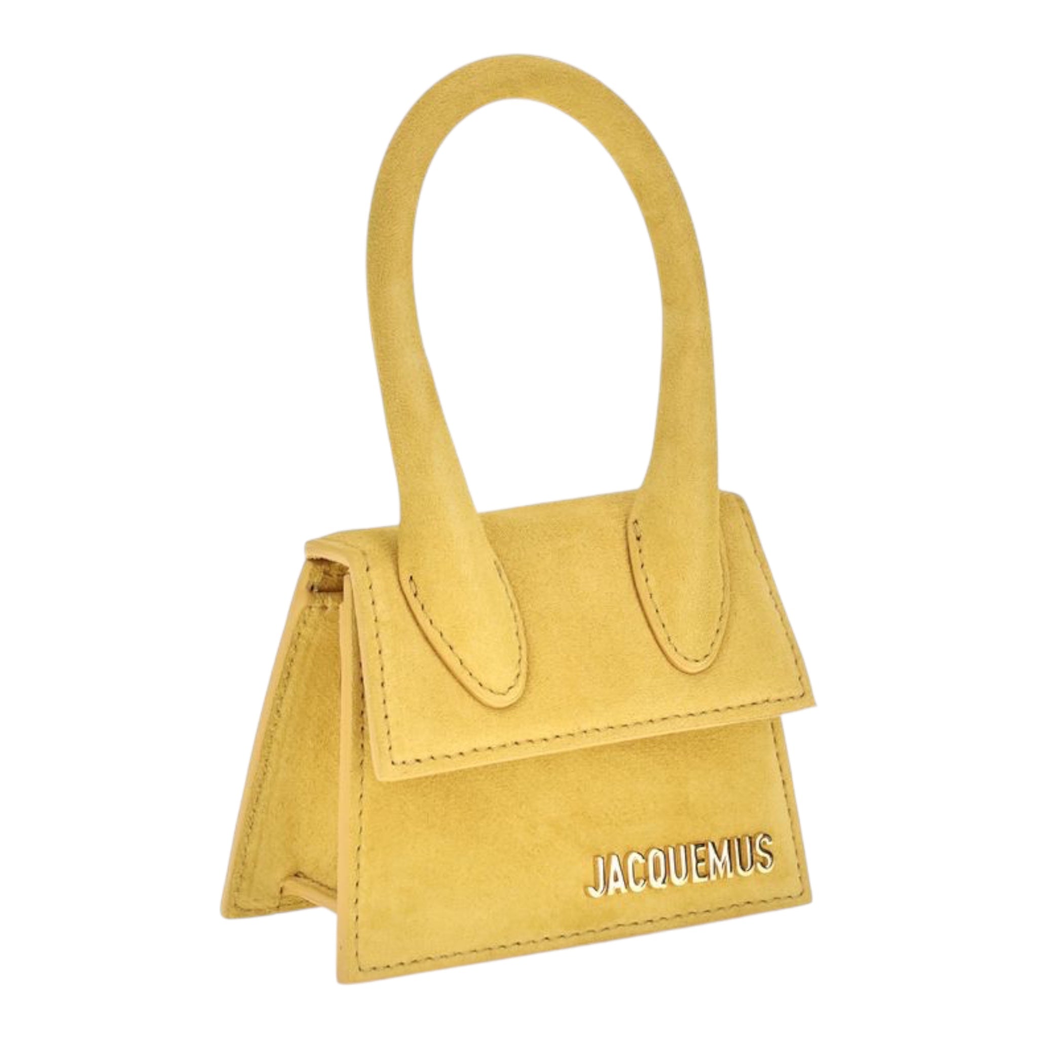 Jacquemus Yellow Le Chiquito Mini Handbag