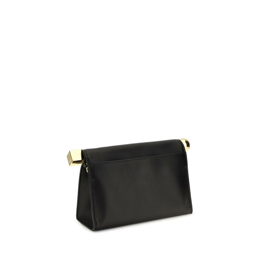 Jacquemus Black  Rond Carré  Clutch Bag