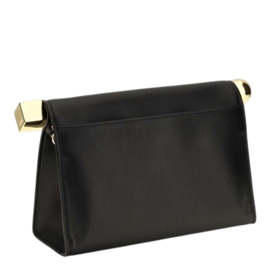 Jacquemus Rond Carré Clutch Negro