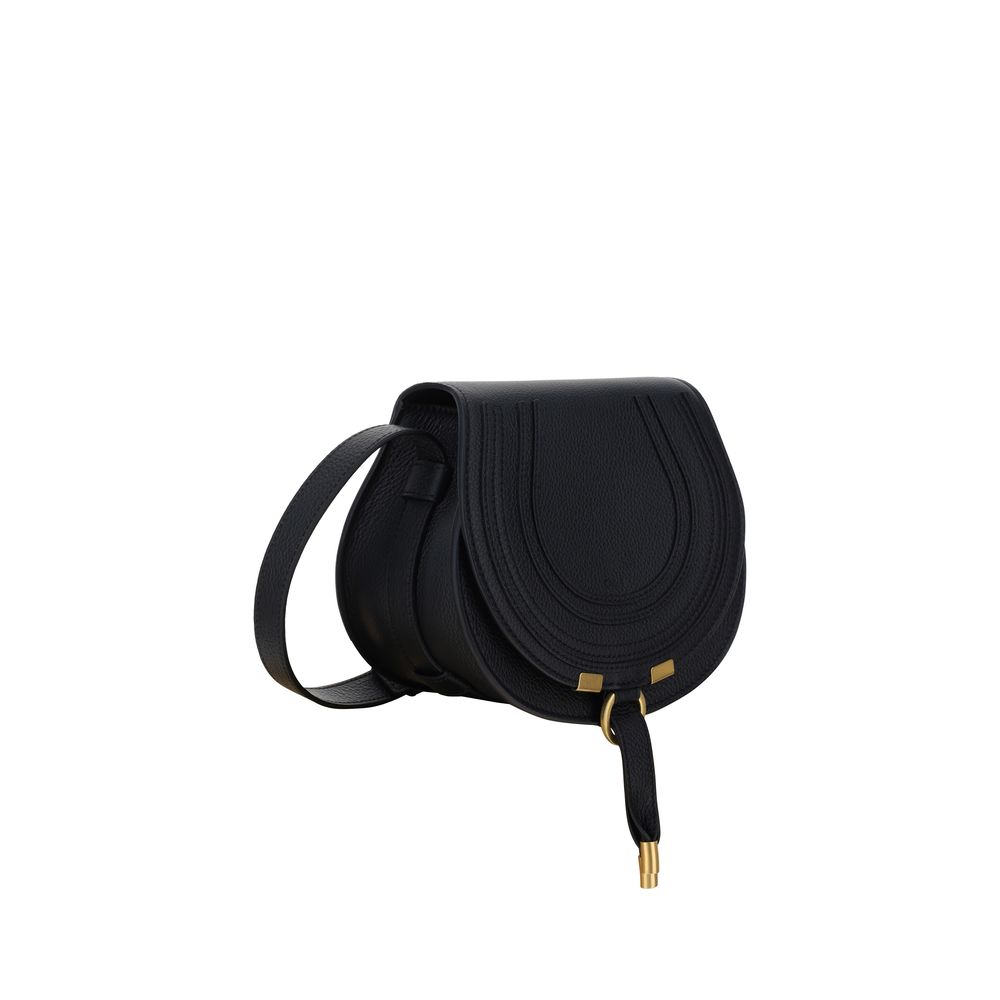 Chloé Black Small Marcie Shoulder Bag