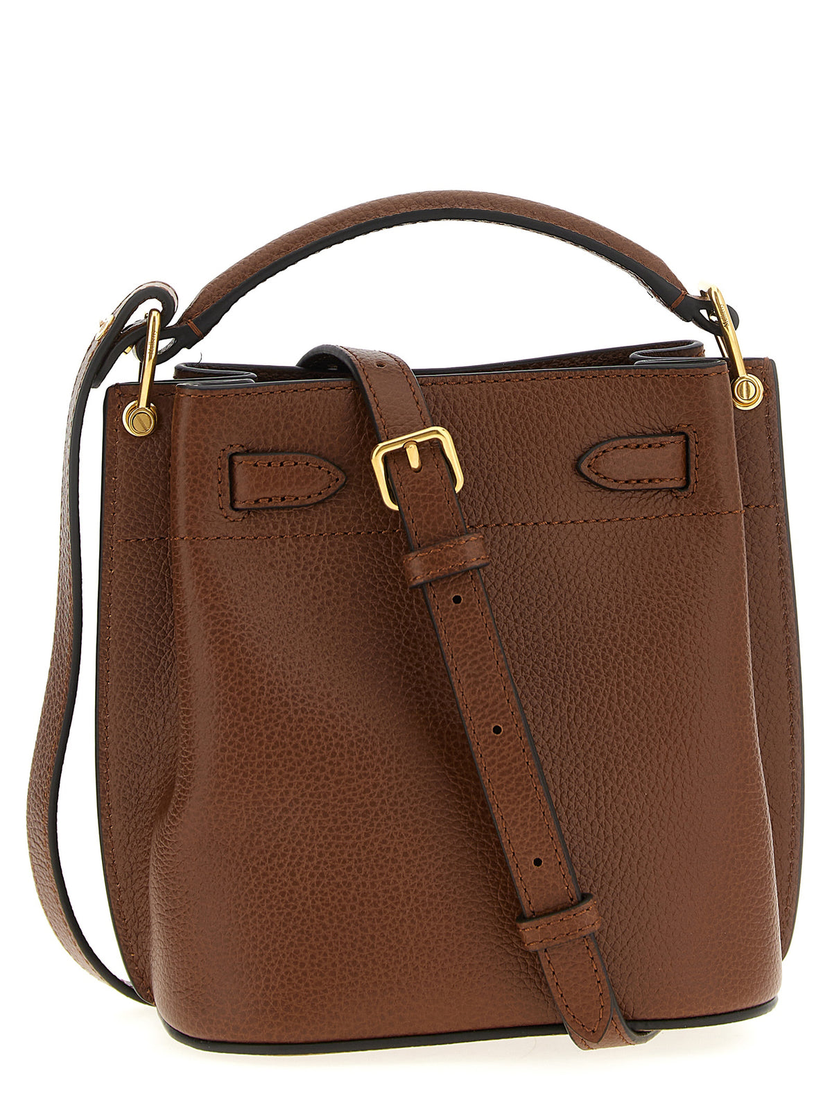 Mulberry Brown Islington Mini Bucket Bag