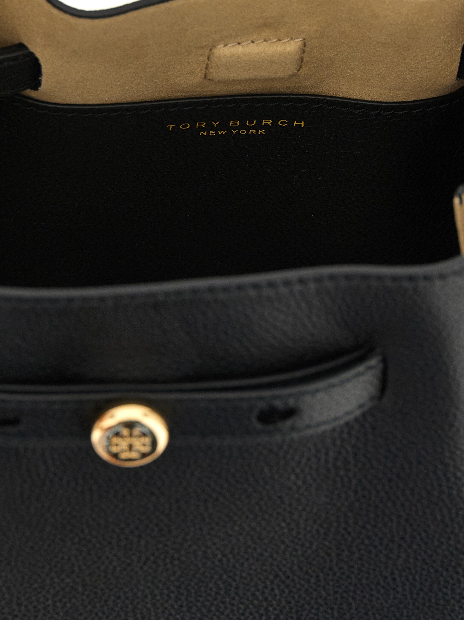 Tory Burch Black Romy Bucket Bag