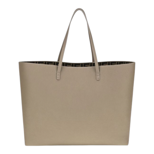 Fendi Roll Roman Tote Bag Beige