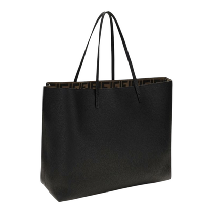 Fendi Roll Roman Tote Bag Black